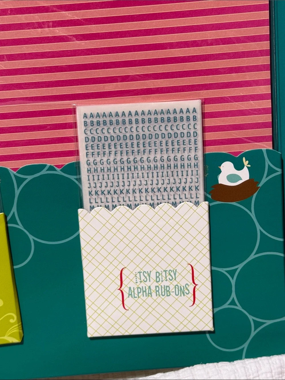 Overstuffed Green Paper & Sticker Kit by - Picture 4 of 15